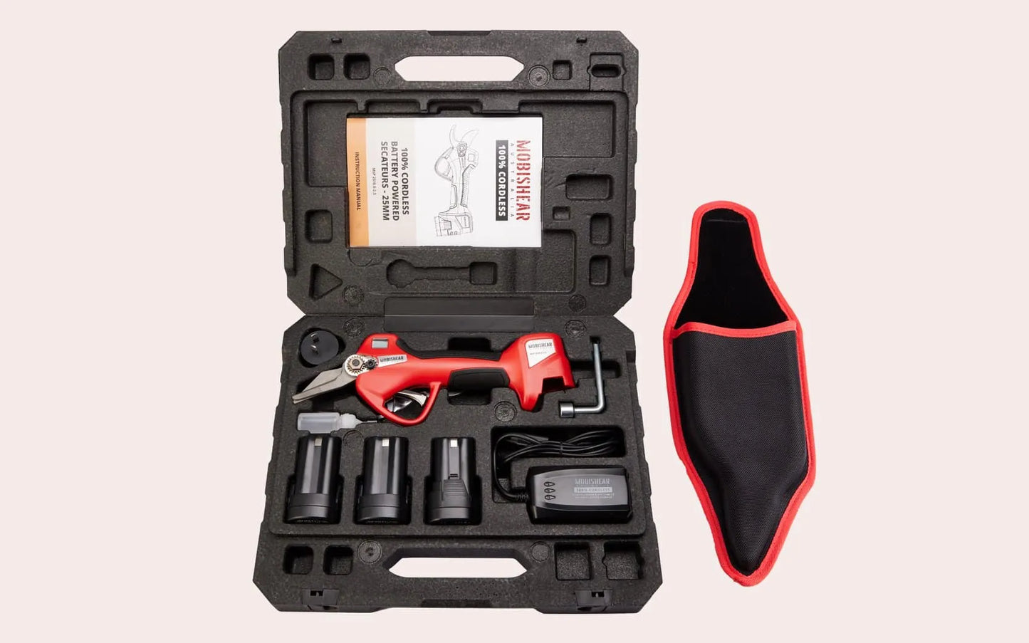 100% Cordless 25mm Foot Paring Secateur