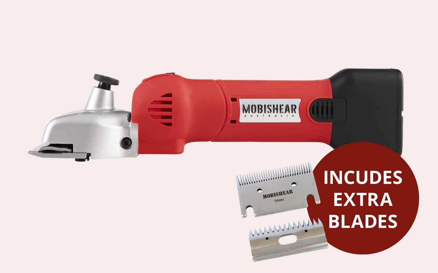 Horse & Cattle Clipper includes extra blades